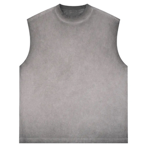 <b>Men</b> V Neck Tank Top Sleeveless Casual Shirt Breathable Cotton Fitness <b>Vest</b> Soft Summer Workout Wear <b>Gym</b> Sports Clothing - Product Image 1
