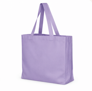 Custom printed logo Custom Long Strap Gusseted Cotton <b>Canvas</b> <b>Tote</b> Bag Personalized Your Own Shopping Bag - Product Image 2