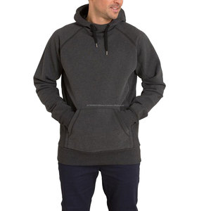 Sudadera con Capucha de Felpa de Algodón para Hombre, Venta al por Mayor, Corte Regular, para Entrenamiento, con Bolsillos Estampados, para Invierno - Product Image 4