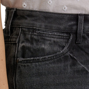 Best Selling High <b>Waist</b> Women's Cotton <b>Jeans</b> Shorts Breathable Regular Fit Eco-Friendly Quick Dry Light Wash Hot Sale Light - Product Image 4