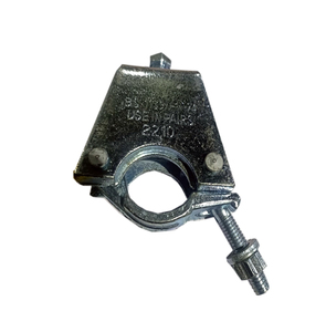 Accouplement de poutre de type britannique en acier Q235, modèle Vaishnav GC-002, électro-plaqué zinc, forgé pour les pièces d'échafaudage de nouvelle construction - Product Image 1