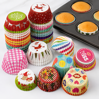 Gobelets en papier imprimés sur mesure, gobelets jetables pour l'emballage de gâteaux et de desserts