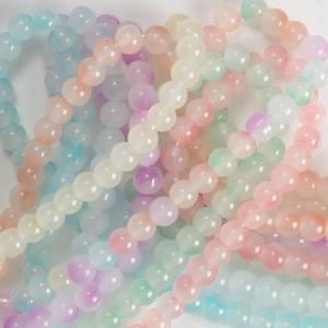 Colorful <b>Resin</b> Beads Wholesale Loose Craft Beads DIY Jewelry Bracelet Necklace Making Supplies Eco-Friendly Customizable Color - Product Image 1