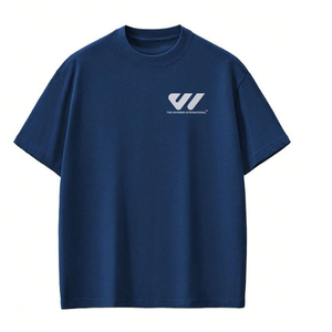 T-shirt gris pour homme grande taille, col rond, manches courtes, coupe ajustée, imprimé logo, vêtement décontracté streetwear, t-shirt vierge, durable - Product Image 6