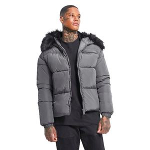 Veste en polaire 100 % polyester pour homme, grande taille, imperméable, coupe-vent, à capuche, tricotée, décontractée, personnalisable, vente en gros, haute qualité, automne - Product Image 4