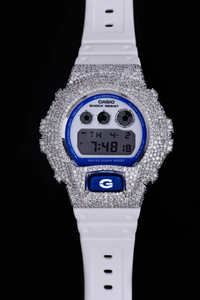 Fully Iced Out G Sh0 Watch Custom MIYOTA Quartz Bust <b>Down</b> Style with VVS Moissanite Diamond Hip Hop Luxury Premium Timepiece - Product Image 6