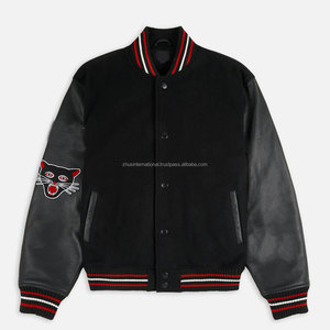 Blouson aviateur surdimensionné en polaire de haute qualité pour hommes, style universitaire avec plusieurs poches OEM disponible - Product Image 4