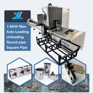 JX AUTO CNC 1kw 3mm Aluminium Blech Carbon Metall Rohrschneider Laser Metall Fabrierer Faserlaser Schneider Schnittmaschine Rohr - Product Image 3