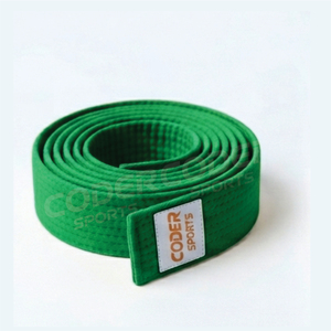 Nouvel Arrivage Ceintures d'Arts Martiaux BJJ en Coton 100% Personnalisables avec Logo OEM Prix Raisonnable Ceinture de Karaté Jiu Jitsu Unisexe - Product Image 4
