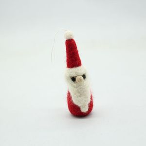 Ornement de barbe de Père Noël en feutre nordique, rustique, charme scandinave, hiver, joyeux Noël, Kriti Craft, en tissu PP/non-tissé, unisexe, 3+ - Product Image 2
