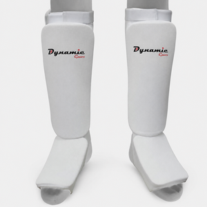 Protège-tibias personnalisés avec logo pour adultes, faible MOQ, protections élastiques de karaté à enfiler avec design multicolore, prix de gros - Product Image 5