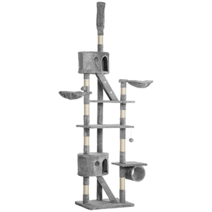 Wooden Cat House and Climbing Tower Cat Trees & Scratcher - Product Image 3