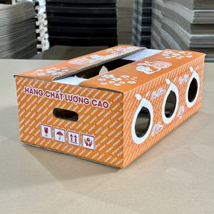 Caja de Cartón Corrugado Resistente y Ecológica Personalizada para Fruta Fresca de Pomelo |   Empaquetado para Exportación Agrícola al por Mayor - Product Image 3
