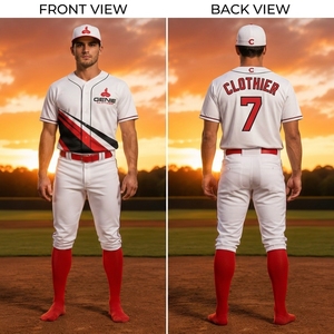 Uniforme de baseball, vêtements d'équipe professionnelle conçus pour un confort maximal, une flexibilité, une liberté de mouvement et une longue durée de vie. - Product Image 6