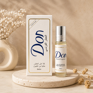 DON Unisex Natural Attar Roll On Perfume 6ML Long Lasting Floral Fruity Perfume Oil Alcohol Free Pocket Travel Fragrance <b>for</b> <b>Men</b> - Product Image 1
