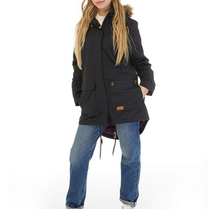 Abrigo Parka de Corte Holgado para Mujer, Chaqueta con Capucha Cálida y Cómoda para Invierno, Ropa Aislante para Exteriores, Proveedor Mayorista de Abrigos con Capucha - Product Image 2