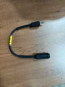 High Quality Jupitor Aviation Headset JT TYPE 671 <b>Adapter</b> Audio <b>Plug</b> U174 NATO <b>Plug</b> Black Silver Plated Brass Socket Type 691 - Product Image 5