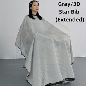 Robe d'invitée noire 3D à motif étoile pour femme, en polyester, confortable, avec impression en relief, uniforme de travail tendance - Product Image 6