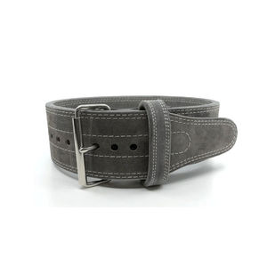 Ceinture de musculation en cuir GAF Fitness personnalisée, 6 mm, antidérapante, robuste, unisexe, avec cuir véritable et logo personnalisé - Product Image 1