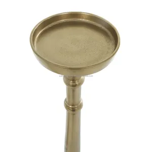 Vente en gros de porte-bougie rustique en métal et bois naturel fait main, décoration de la maison, décoration de Noël, décoration de mariage, Zahid Exports - Product Image 5