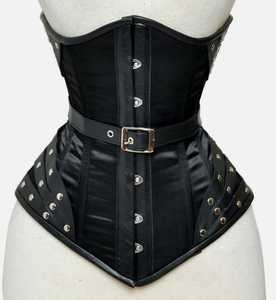 Corset de lingerie amincissant à haute compression et séchage rapide, en cuir ou en tissu, style gothique, personnalisable OEM, pour mariage, vente en gros - Product Image 1
