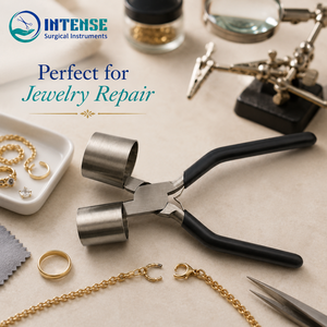 Pince à former concave professionnelle pour la fabrication de bijoux, en acier inoxydable, pour plier et façonner les boucles, avec poignée confortable - Product Image 4