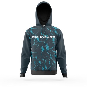 Venta al por mayor 100% algodón pulóver sudaderas con capucha diseño personalizado de los hombres transpirable ecológico Anti-Pilling ropa de invierno Puff impreso - Product Image 4