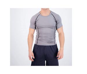 Short Sleeve <b>Rash</b> <b>Guard</b> <b>Men</b> Rashguard <b>Men</b> Short Sleeve Compression Shirts with Custom logo - Product Image 4