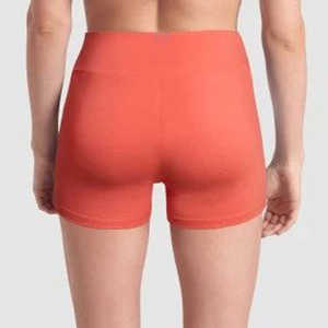 Shorts de sport taille haute corail pour femme, extensibles, pour la gym et l'entraînement, tenue de sport d'été - Product Image 2