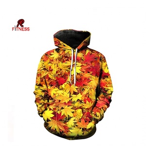 Sudadera con Capucha para Hombre, Invierno, Tejido Grueso, Impresión Digital, Logotipo Personalizado, Bolsillo Canguro, con Forro Polar - Product Image 2