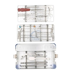 ชุดเครื่องมือผ่าตัดกระดูกแบบแมนนวลที่ปรับแต่งได้ของ CLASTY INSTRUMENTS ทำจากสแตนเลส สำหรับการถอดสกรูหัก ใช้ซ้ำได้ - Product Image 1
