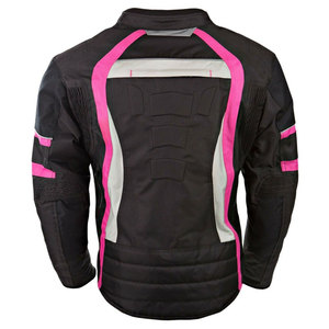 Veste en textile Cadoura pour moto pour femmes, respirante, avec logo imprimé sur le devant, unisexe, manches longues, été - Product Image 2