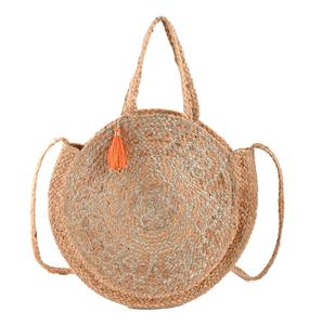 Bolso Bandolera de Yute Trenzado Estilo Bohemio Ecológico 2026 para Mujer, Bolso de Hombro de Moda India para Damas - Product Image 2