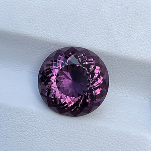 Natural <b>Amethyst</b> Round Cut February Birthstone Loose Gemstone Purple Quartz Fine Quality For Jewelry Making - Product Image 1