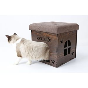 Cuccia per Gatti di Design, Panca Pieghevole e Richiudibile, Rifugio per Gatti - Product Image 3