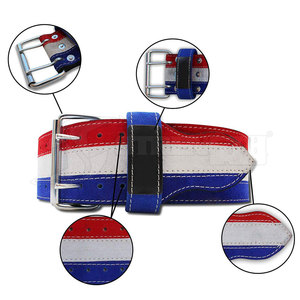 High Quality Gym <b>Belt</b> Custom Logo Back Support Fitness Bodybuilding Power Lifting <b>Belt</b> Cowhide Leather <b>Belt</b> - Product Image 5