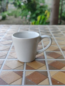 3oz American Style V Shape Sublimation <b>Ceramic</b> <b>Mug</b> for Business Gifts Water Tea Gifts <b>Ceramic</b> Material indian Supplier - Product Image 1