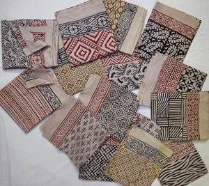 Wholesale Hand Block Print Traditional Bagaru Print <b>Sarong</b> Indian Handmade Cotton Pareo Wrap Lightweight Cotton Beach Wear Wrap - Product Image 6