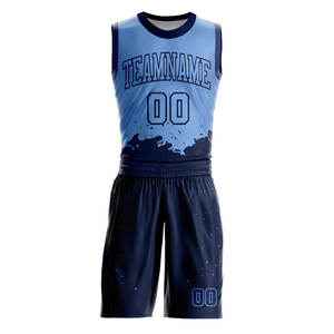 ชุดยูนิฟอร์มบาสเก็ตบอลคุณภาพสูง ระบายอากาศได้ดี ผ้าโพลีเอสเตอร์ น้ำหนักเบา สวมใส่สบาย ราคาสมเหตุสมผล จากผู้ผลิตที่ดีที่สุด เหมาะสำหรับทีม - Product Image 1