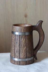Jarra de cerveza artesanal de madera - Product Image 2