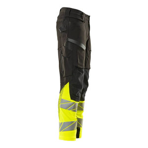 Wholesale Men's Hi Vis <b>Work</b> Pants Safety Workwear <b>Clothes</b> Multi Pocket Reflective <b>Construction</b> Stretch Working Pants - Product Image 3