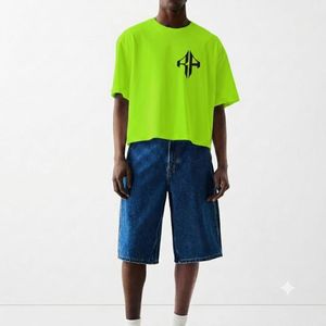 Camiseta Extra Grande de Primera Calidad para Hombre, 100% Algodón, con Logotipo Personalizado Serigrafiado, Color Azul Marino, de Secado Rápido y Cuello Redondo - Product Image 2