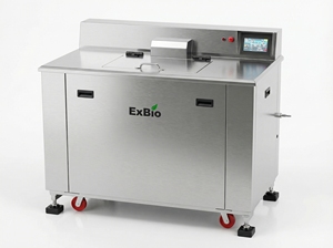 Suministro al por mayor de la máquina digestora de residuos alimentarios de acero inoxidable Exbio de 200 kg/día con eliminación en 24 horas y compostaje sin olores - Product Image 2