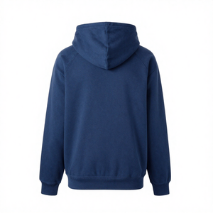 เสื้อฮู้ดดี้ทรงบ็อกซี่แบบครอป ผ้าฝ้าย 100% เฟรนช์เทอร์รี่ 500GSM ทรงโอเวอร์ไซส์ หนานุ่ม - Product Image 2