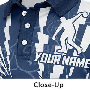 Jersey de Boliche Transpirable de Alta Calidad para Clubes y Ligas, Tallas Grandes, con Diseño Profesional y Opciones de Logotipo Personalizado - Product Image 6