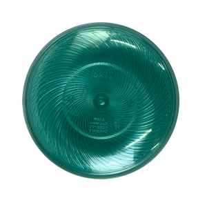 Plato de Comida Redondo de Plástico PS Amarillo Sólido de Alta Calidad Folin-Sinhirose de 190 mm de Diámetro, Elegante y Ecológico, Pintado a Mano - Product Image 1