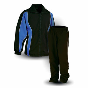 Blue French Terry Tracksuit Zip Up Hoodie <b>Jogger</b> Sweatpants Set Lightweight Unisex Streetwear Lounge Wear - Product Image 4