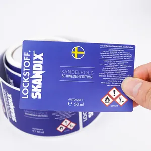 Étiquettes autocollantes en PP imperméables industrielles en rouleau pour le suivi des actifs et l'emballage - Product Image 2