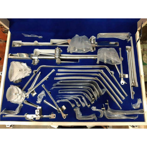 Premium Steel Thompson Retractor Complete <b>Set</b> for Orthopedic/General/Abdominal Surgeries Manual Table Mounted CE Surgical - Product Image 2