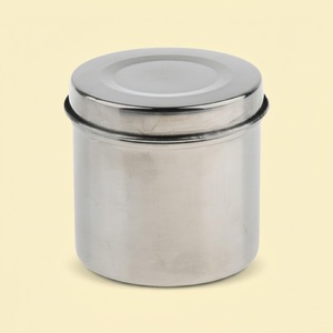 Modern Matte Black Metal Coffee Canister Airtight Iron <b>Kitchen</b> <b>Storage</b> <b>Container</b> For Coffee Beans And Grounds Retro Countertop - Product Image 4